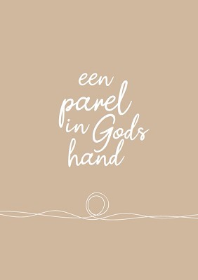 Een parel in Gods hand - kaart