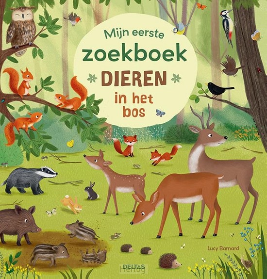 Dieren in het bos - Mijn eerste zoekboek