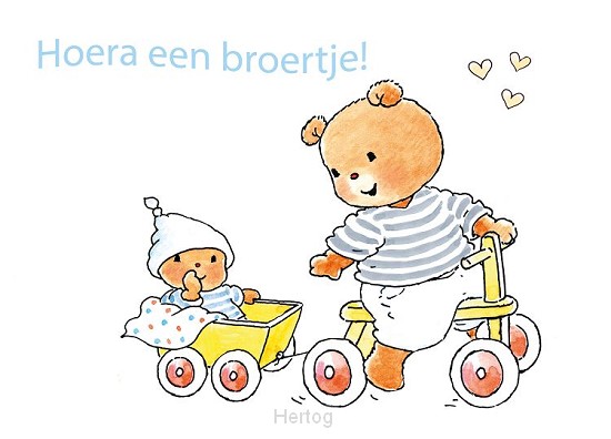 Bobbi hoera een broertje!