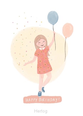 Happy birhtday! - minikaart