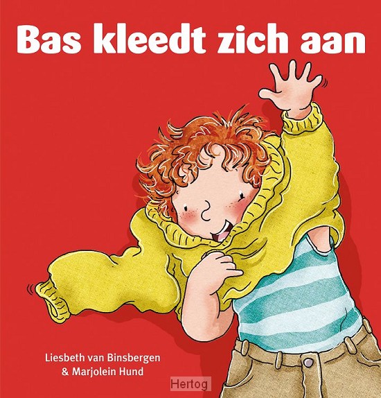Bas kleedt zich aan!