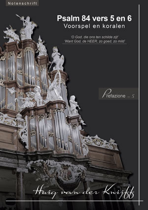 Psalm 84 vers 5 en 6 - Notenschrift